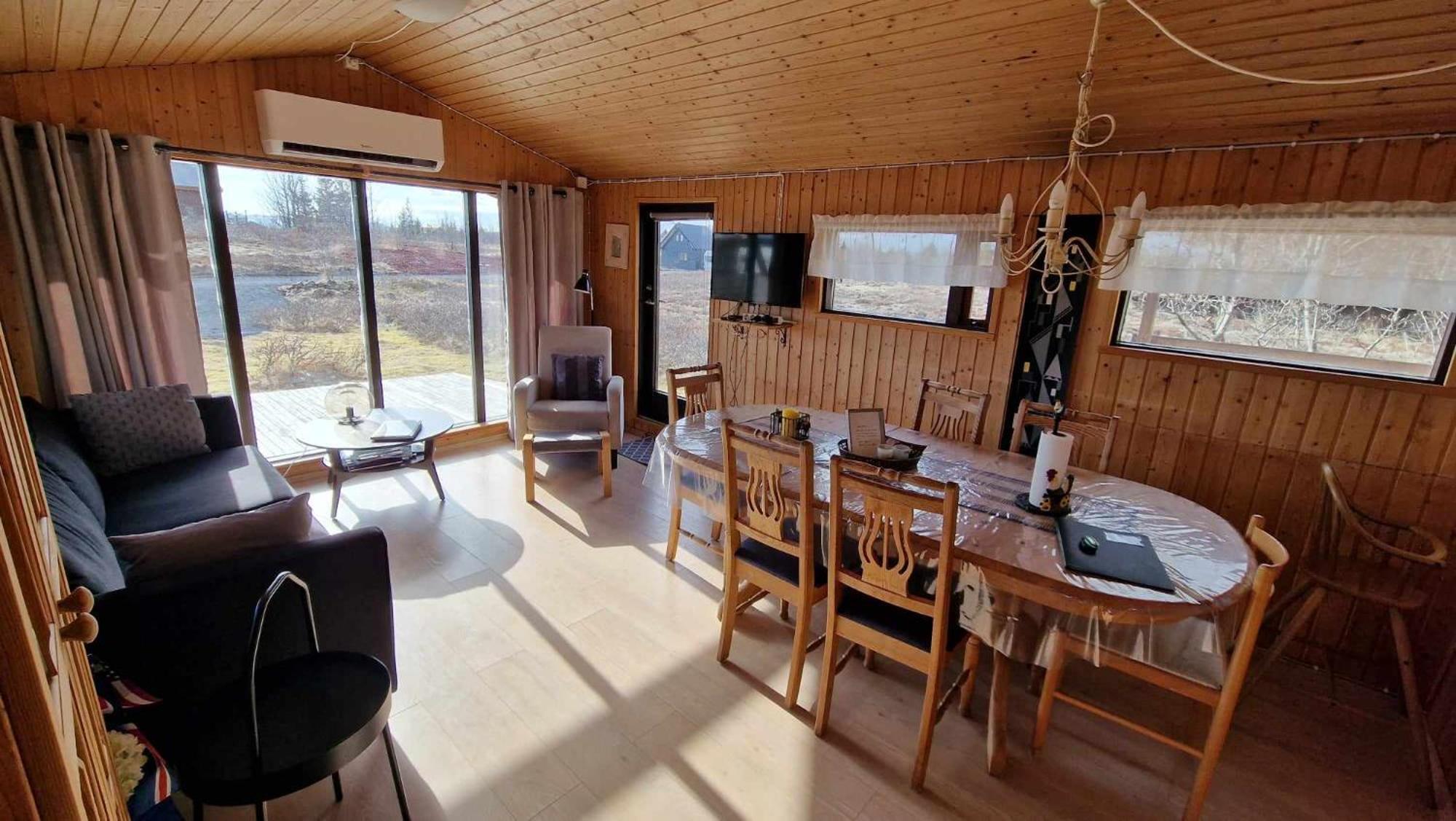 Thingvellir Lake Cottage Veithilundur Esterno foto
