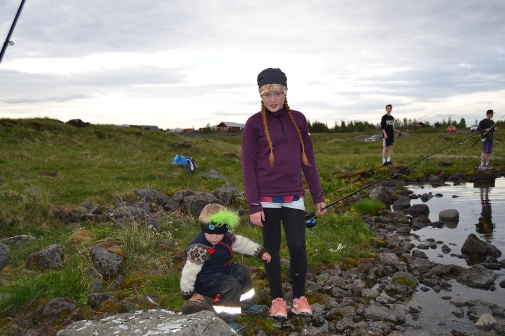 Thingvellir Lake Cottage Veithilundur Esterno foto